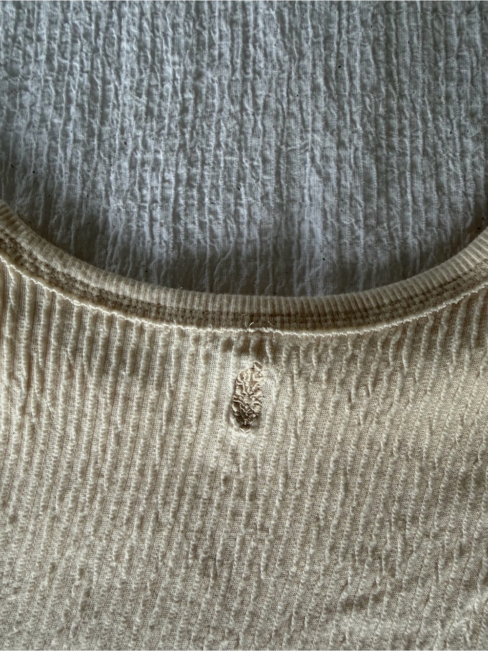Free People Ribbed Crop Top - Picture 3 of 4